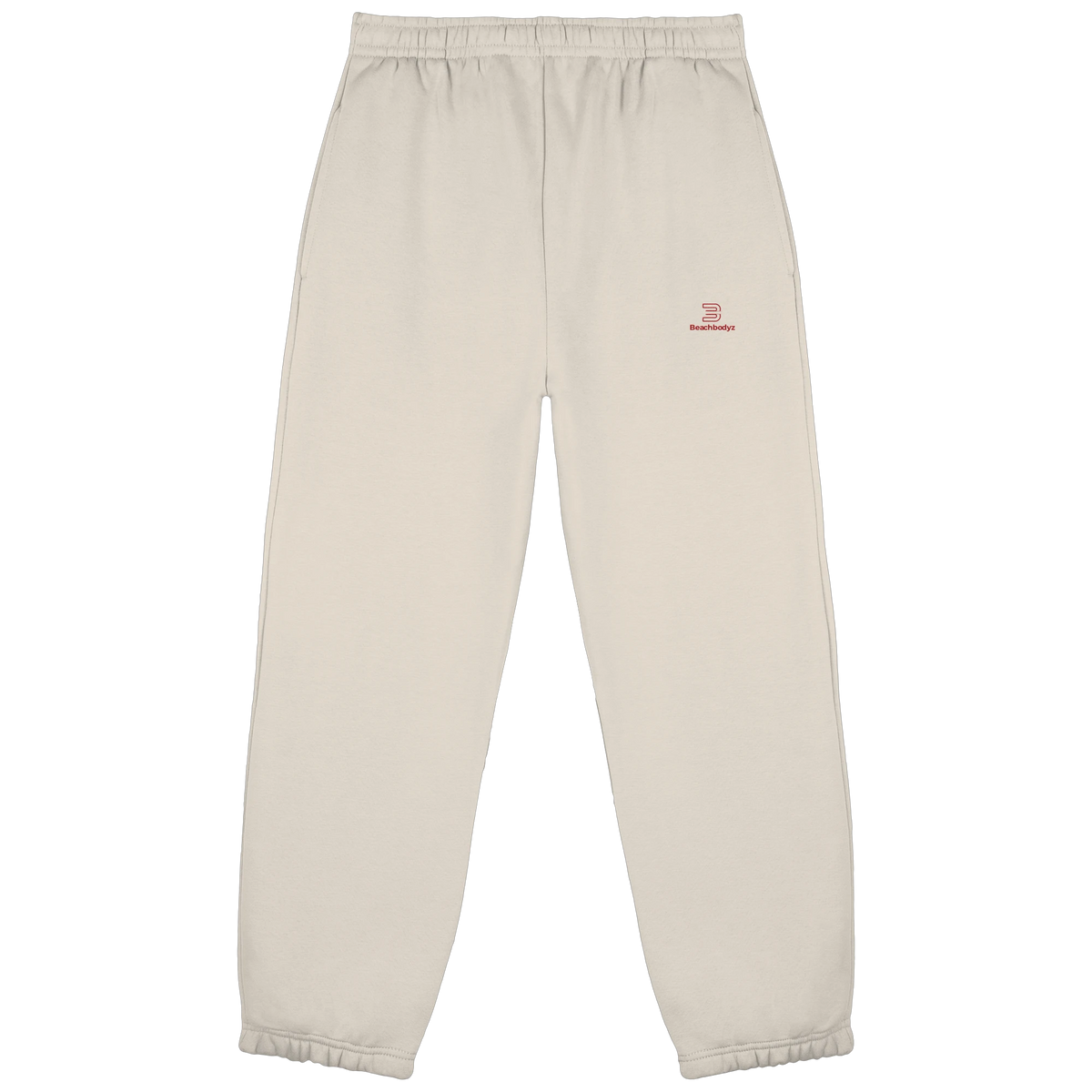 Essential - Fluffy Jogginghose - Sportlich & Bequem | BeachBodyz® - White Sand Front