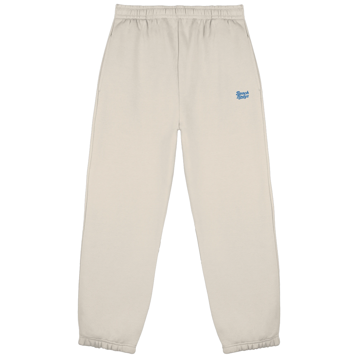 Motion - Fluffy Jogginghose - Sportlich & Bequem | BeachBodyz® - White Sand Front