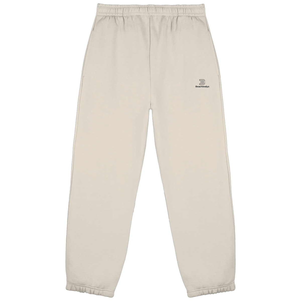 Standard - Fluffy jogginghose - Sportlich & Bequem | BeachBodyz® - White Sand Front