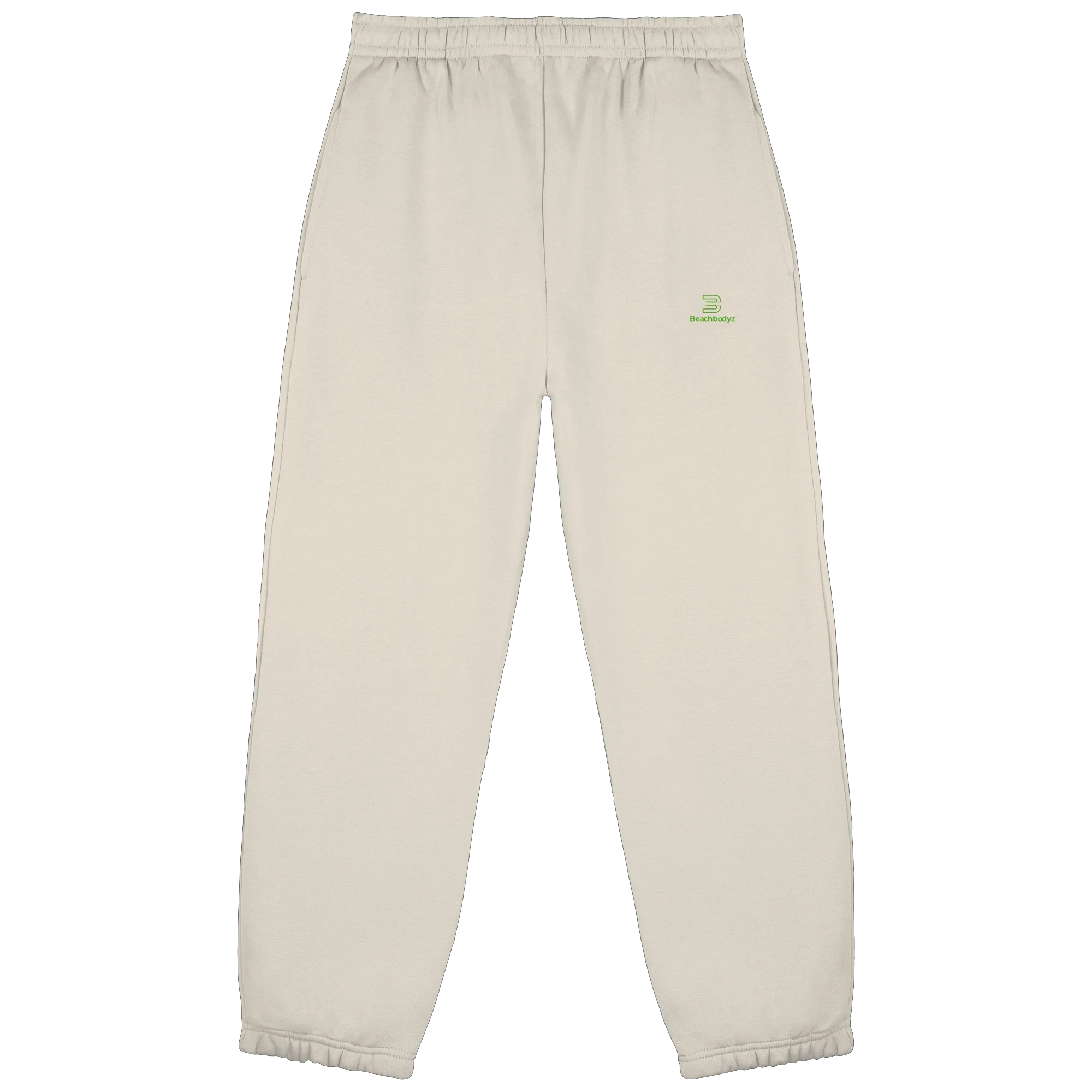 Core - Fluffy Jogginghose | BeachBodyz® - White Sand Front