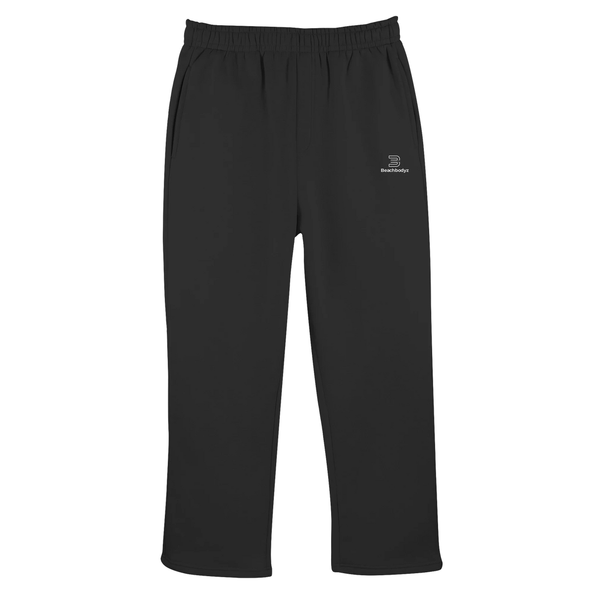 Identity-sport jogginghose - Sportlich & Bequem | BeachBodyz® - Black Front