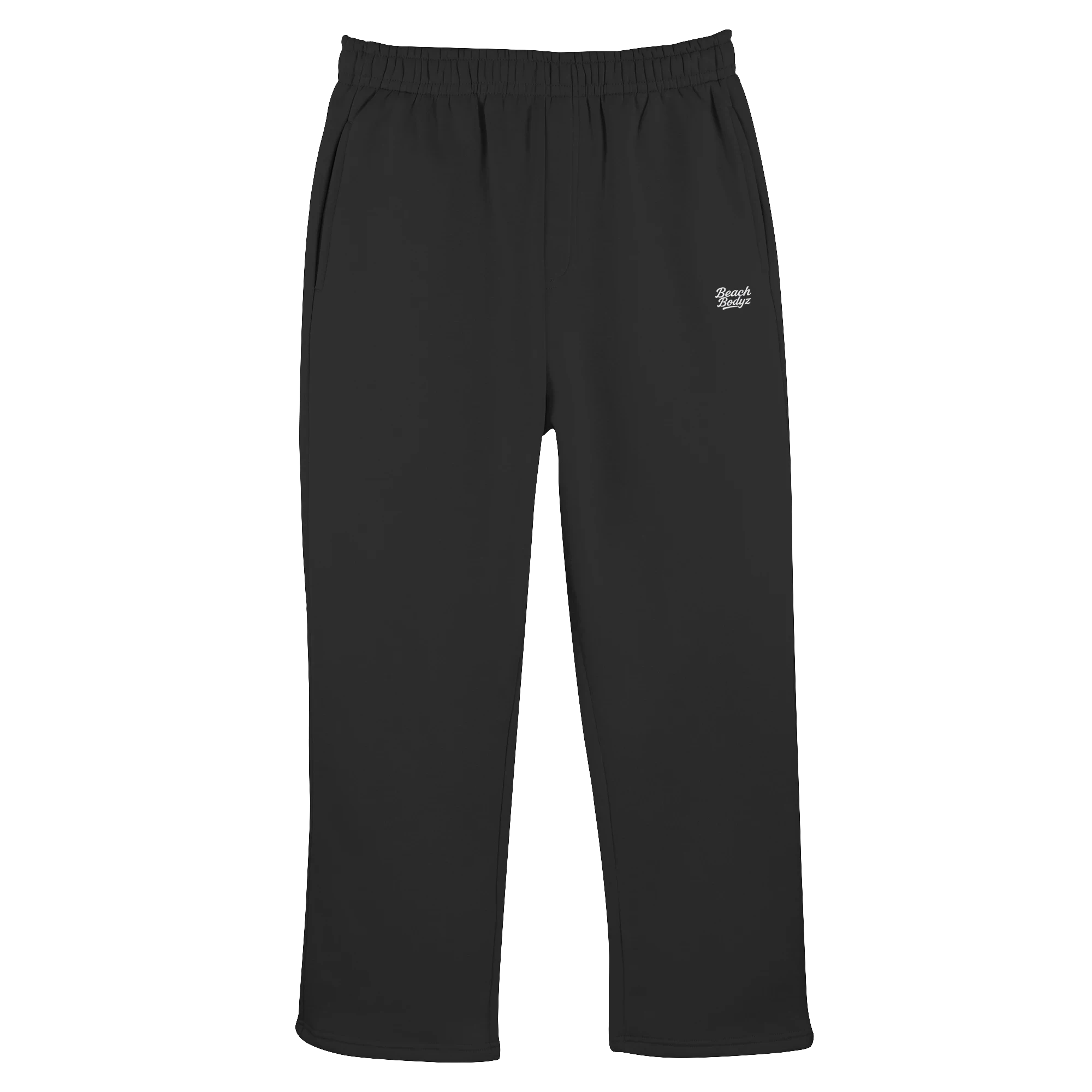 Signature - sport jogginghose - Sportlich & Bequem | BeachBodyz® - Black Front