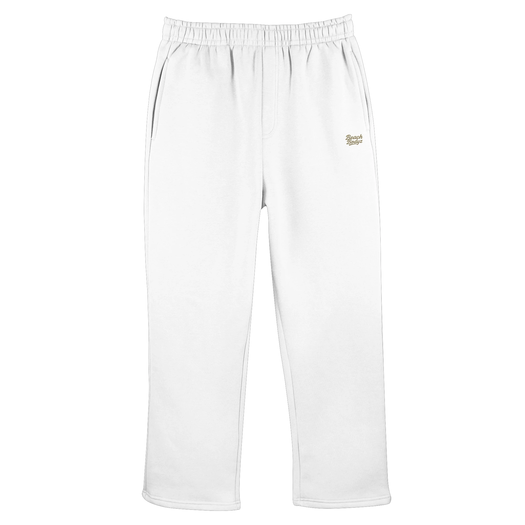 Authentic - Sport Jogginghose - Sportlich & Bequem | BeachBodyz® - White Front