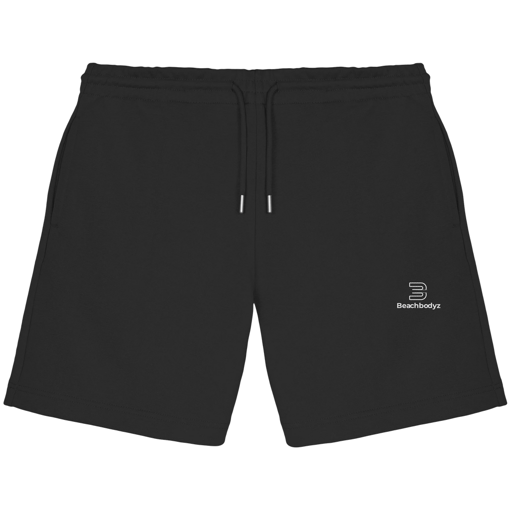 Identity - Jogger Shorts (stick) - Sportlich & Bequem | BeachBodyz® - Black Front