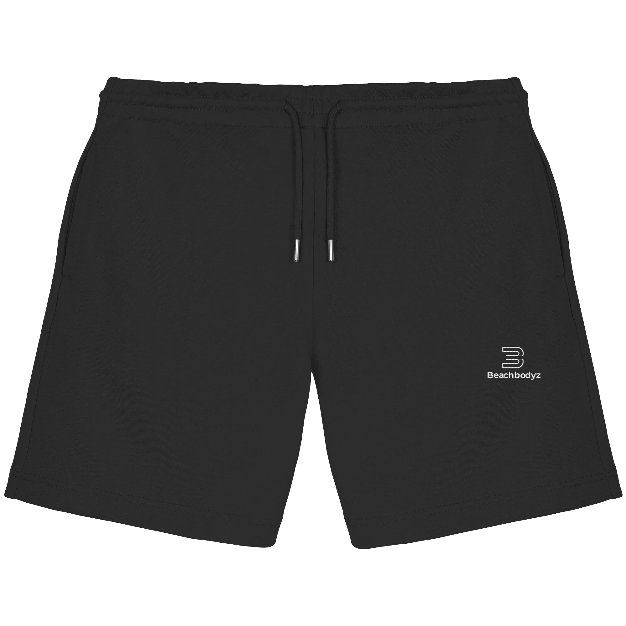 Identity - Jogger Shorts (stick) - Sportlich & Bequem | BeachBodyz® - Black Front