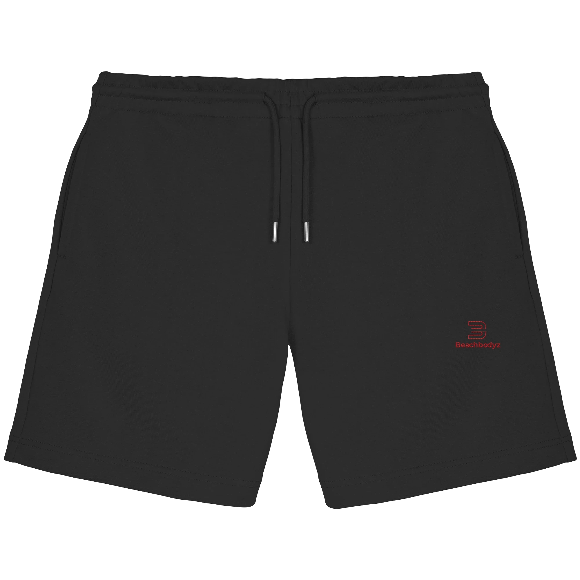 Essential - Jogger Shorts (Stick) - Sportlich & Bequem | BeachBodyz® - Black Front