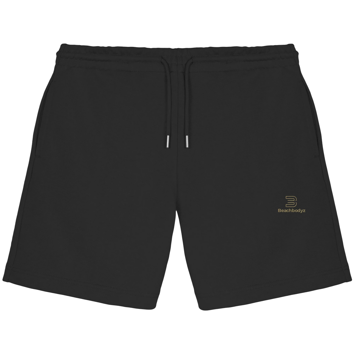 Silence - Jogger Shorts (Stick) | BeachBodyz® - Black Front