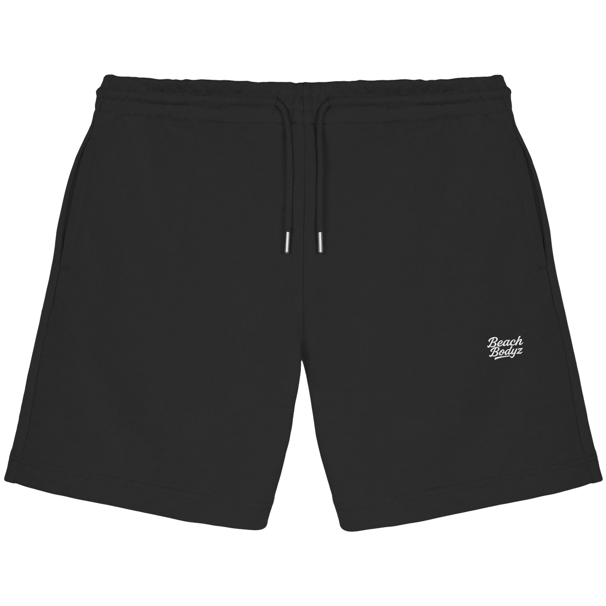 Signature-Jogger Shorts (stick) - Sportlich & Bequem | BeachBodyz® - Black Front