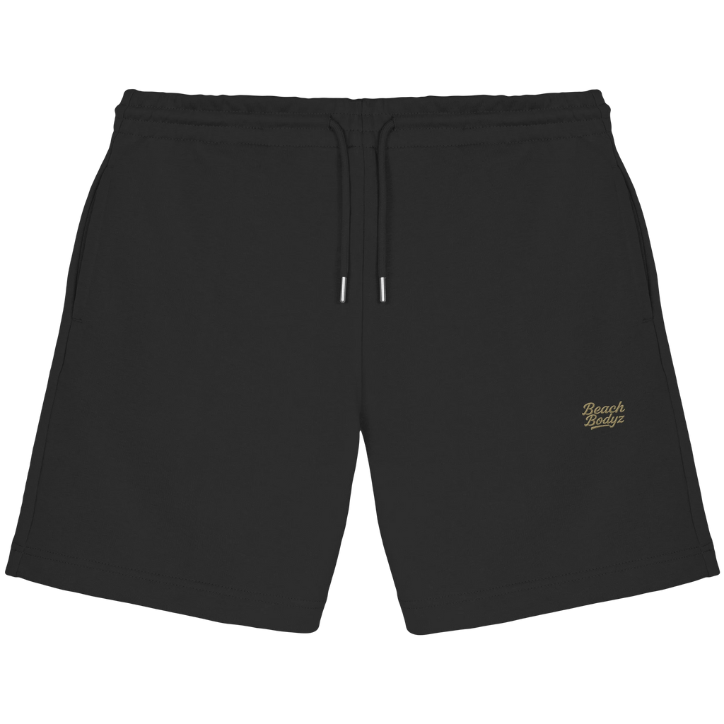 Authentic - Jogger Shorts (Stick) - Sportlich & Bequem | BeachBodyz® - Black Front