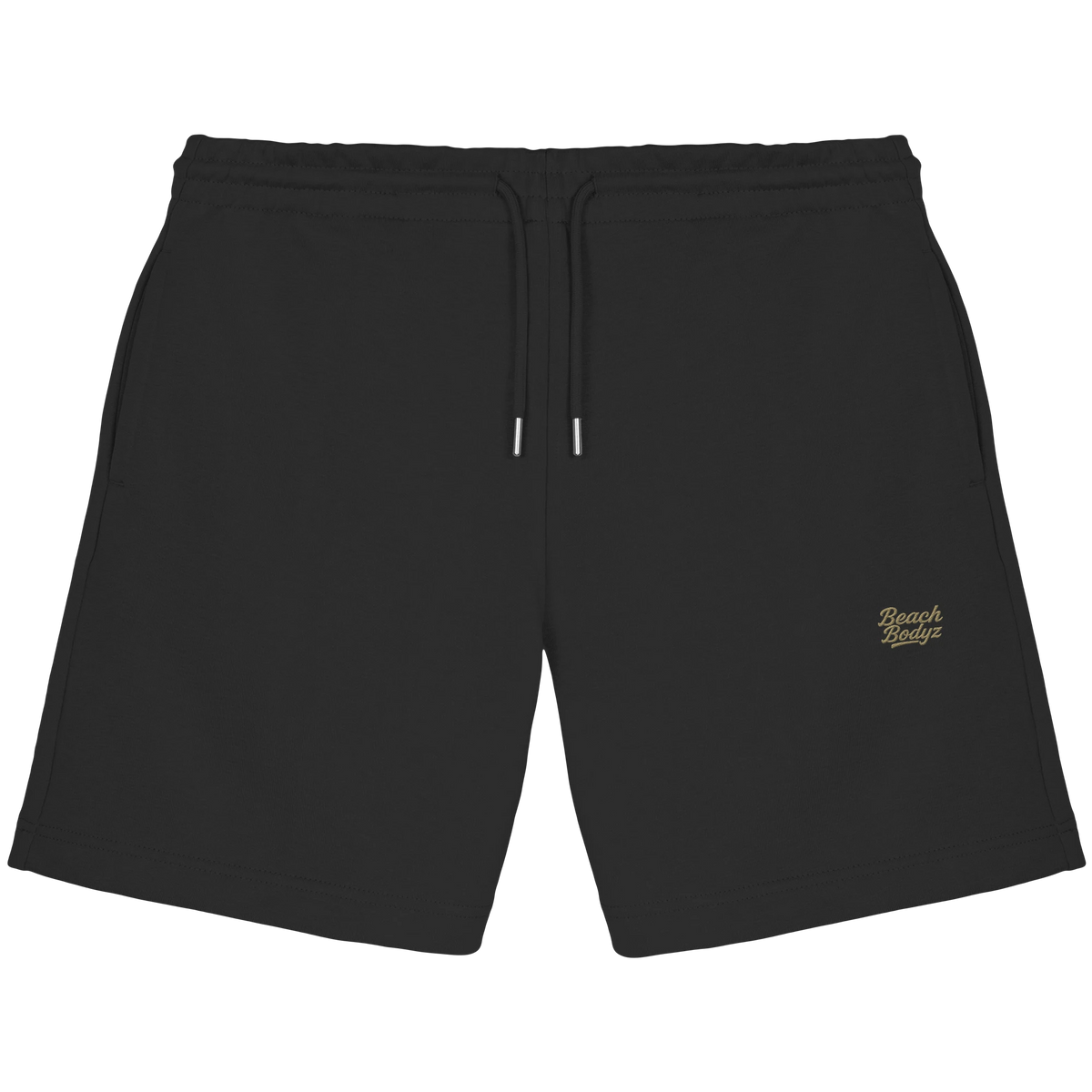 Authentic - Jogger Shorts (Stick) - Sportlich & Bequem | BeachBodyz® - Black Front