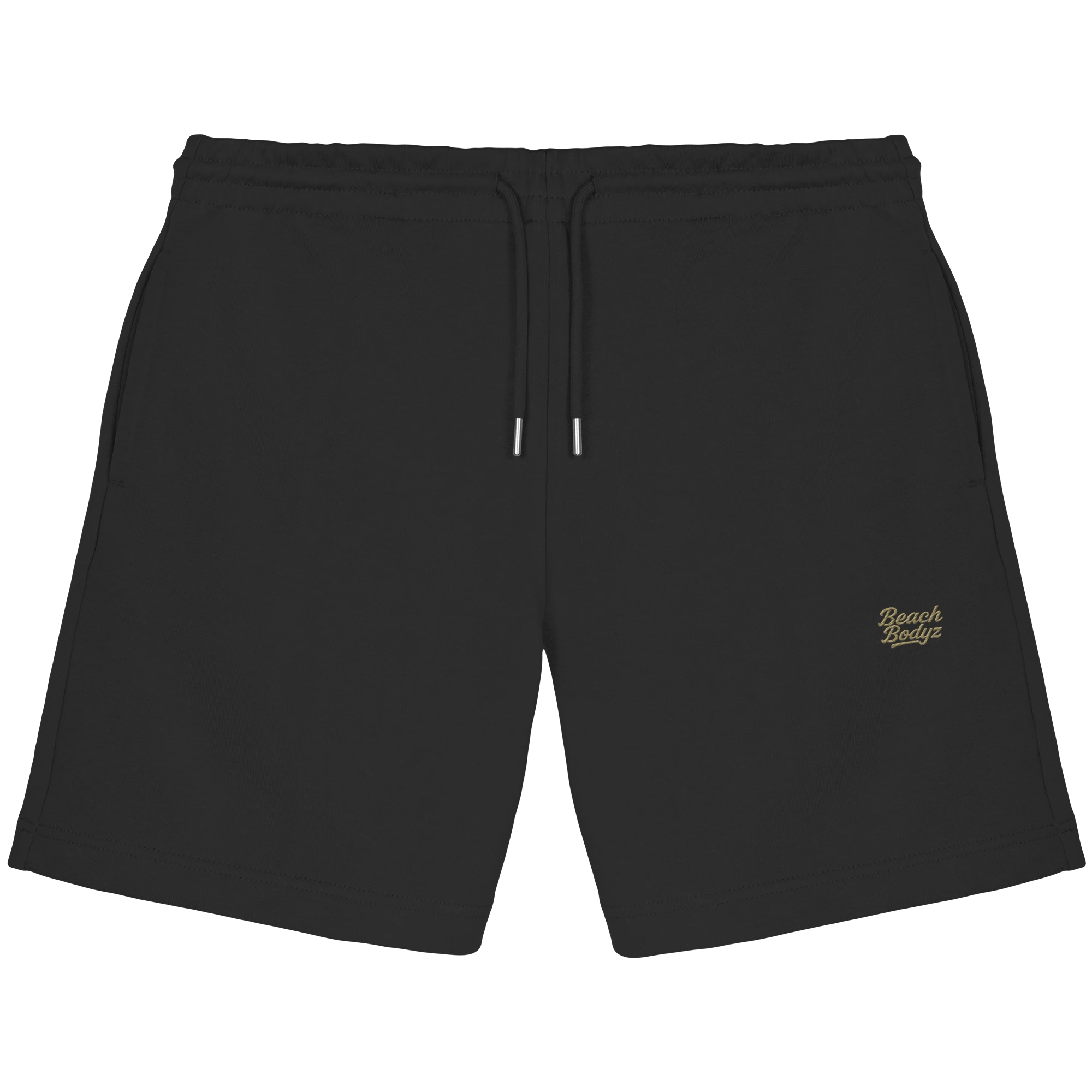 Authentic - Jogger Shorts (Stick) - Sportlich & Bequem | BeachBodyz® - Black Front