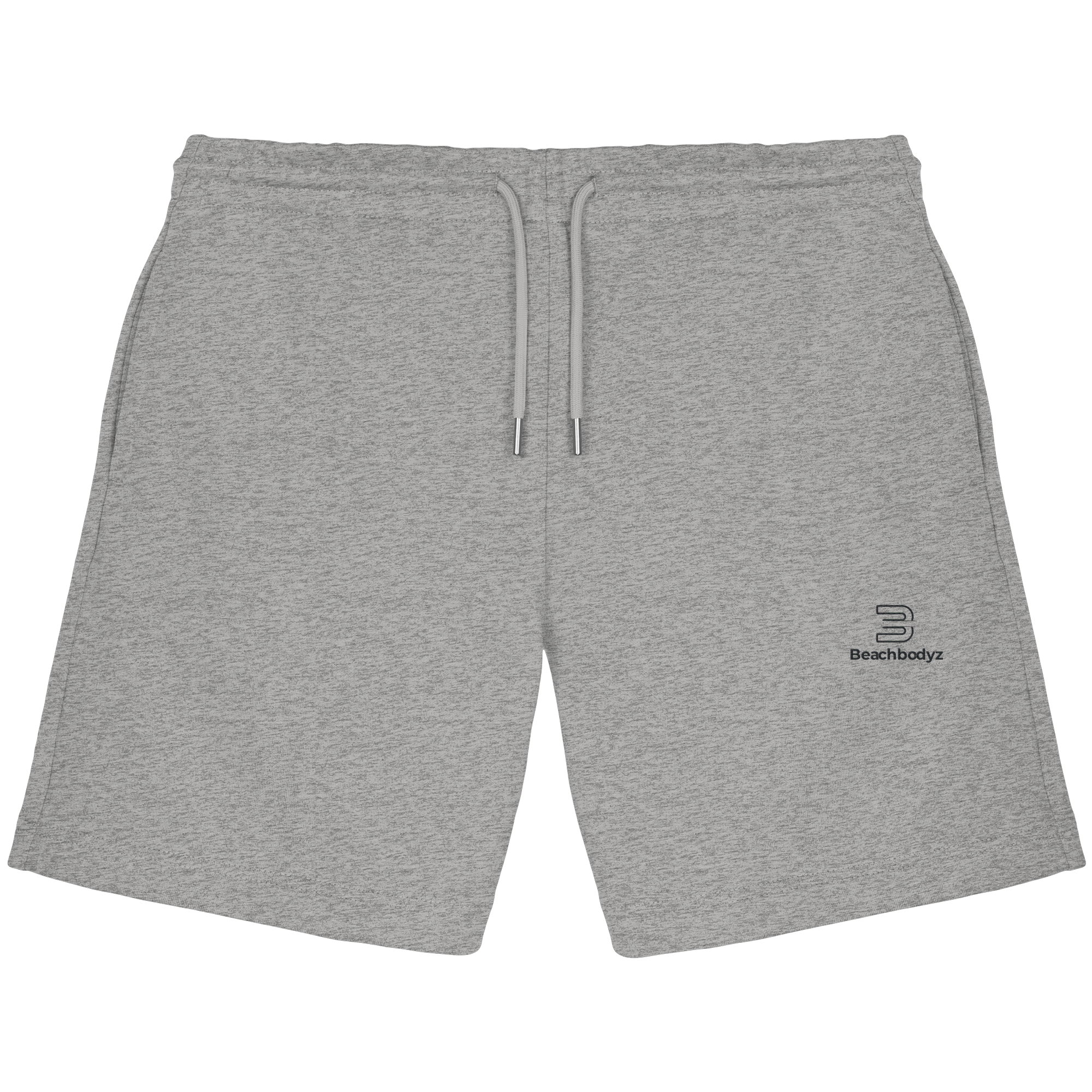 Standard - Jogger Shorts (Stick) - Sportlich & Bequem | BeachBodyz® - Heather Grey Front