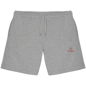 Essential - Jogger Shorts (Stick) - Sportlich & Bequem | BeachBodyz® - Heather Grey Front