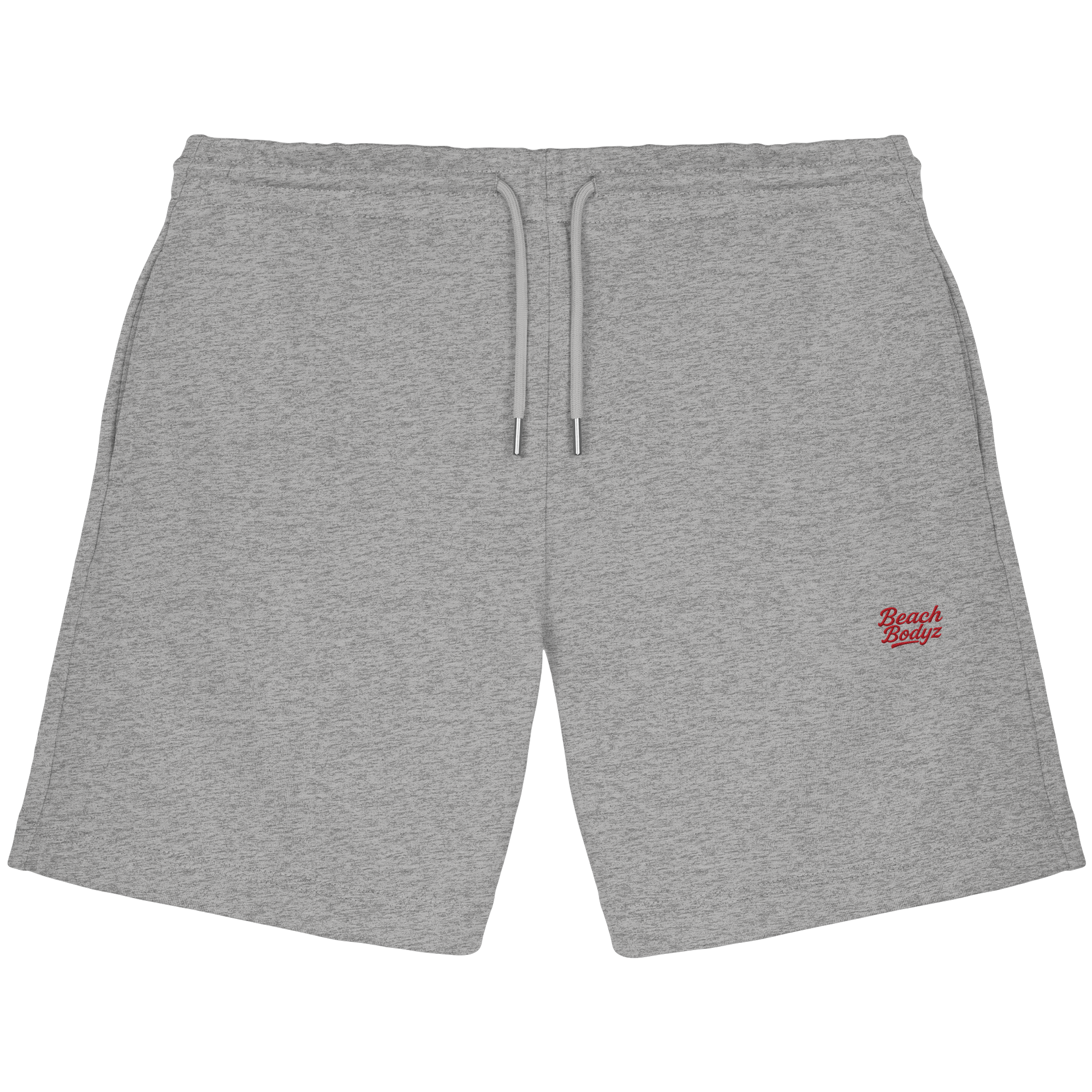 Power - Jogger Shorts (Stick) - Sportlich & Bequem | BeachBodyz® - Heather Grey Front