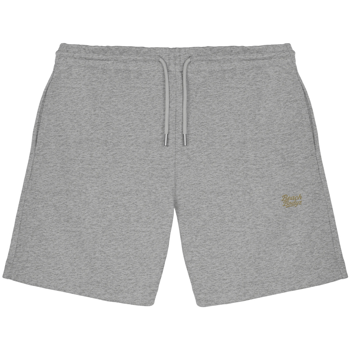 Authentic - Jogger Shorts (Stick) - Sportlich & Bequem | BeachBodyz® - Heather Grey Front