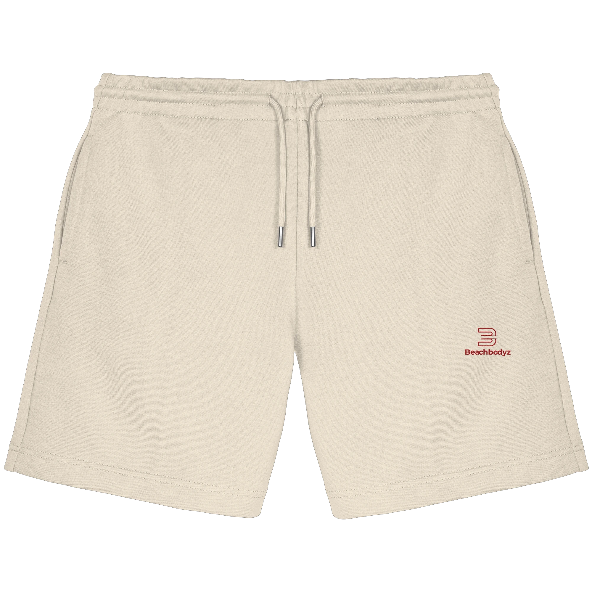 Essential - Jogger Shorts (Stick) - Sportlich & Bequem | BeachBodyz® - Natural Raw Front