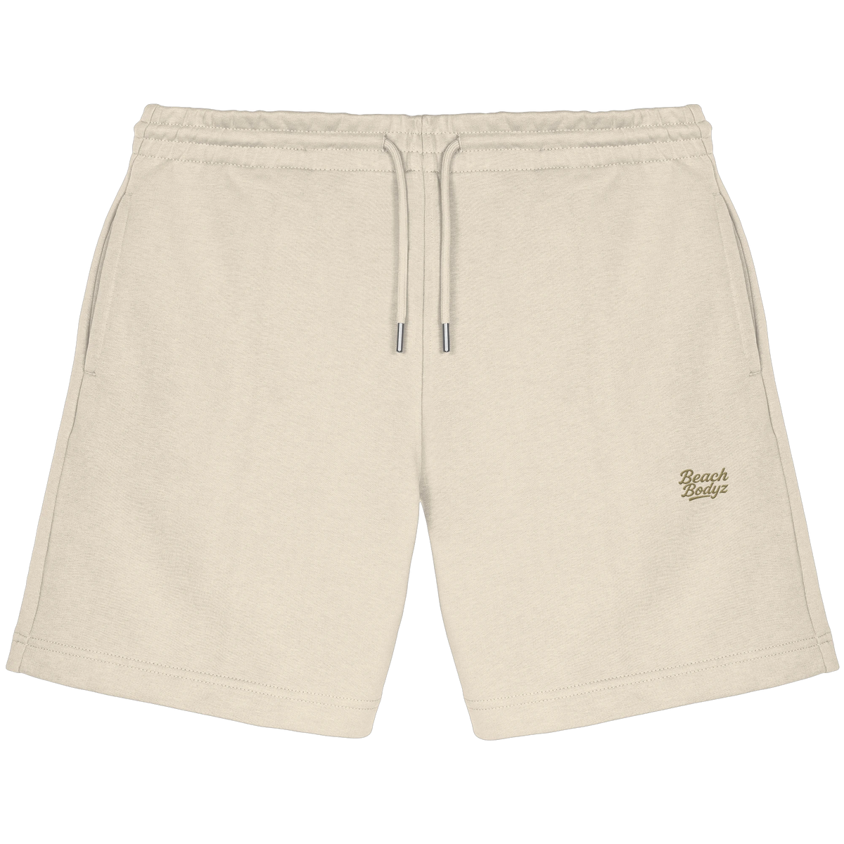 Authentic - Jogger Shorts (Stick) - Sportlich & Bequem | BeachBodyz® - Natural Raw Front