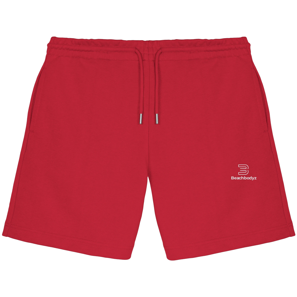 Identity - Jogger Shorts (stick) - Sportlich & Bequem | BeachBodyz® - Red Front