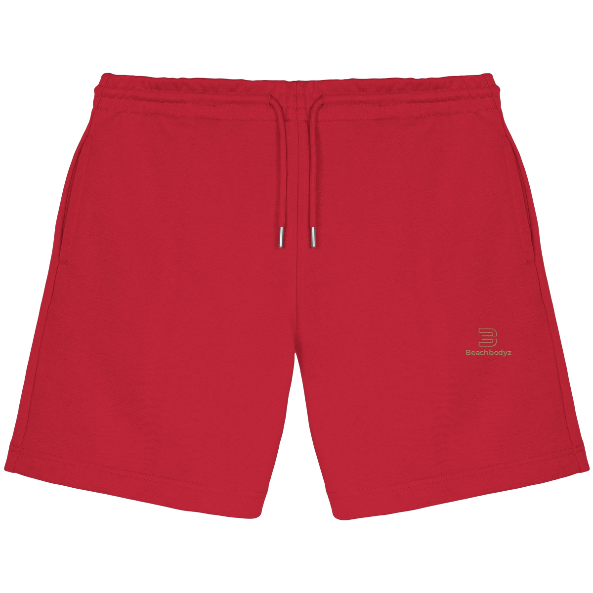 Silence - Jogger Shorts (Stick) | BeachBodyz® - Red Front
