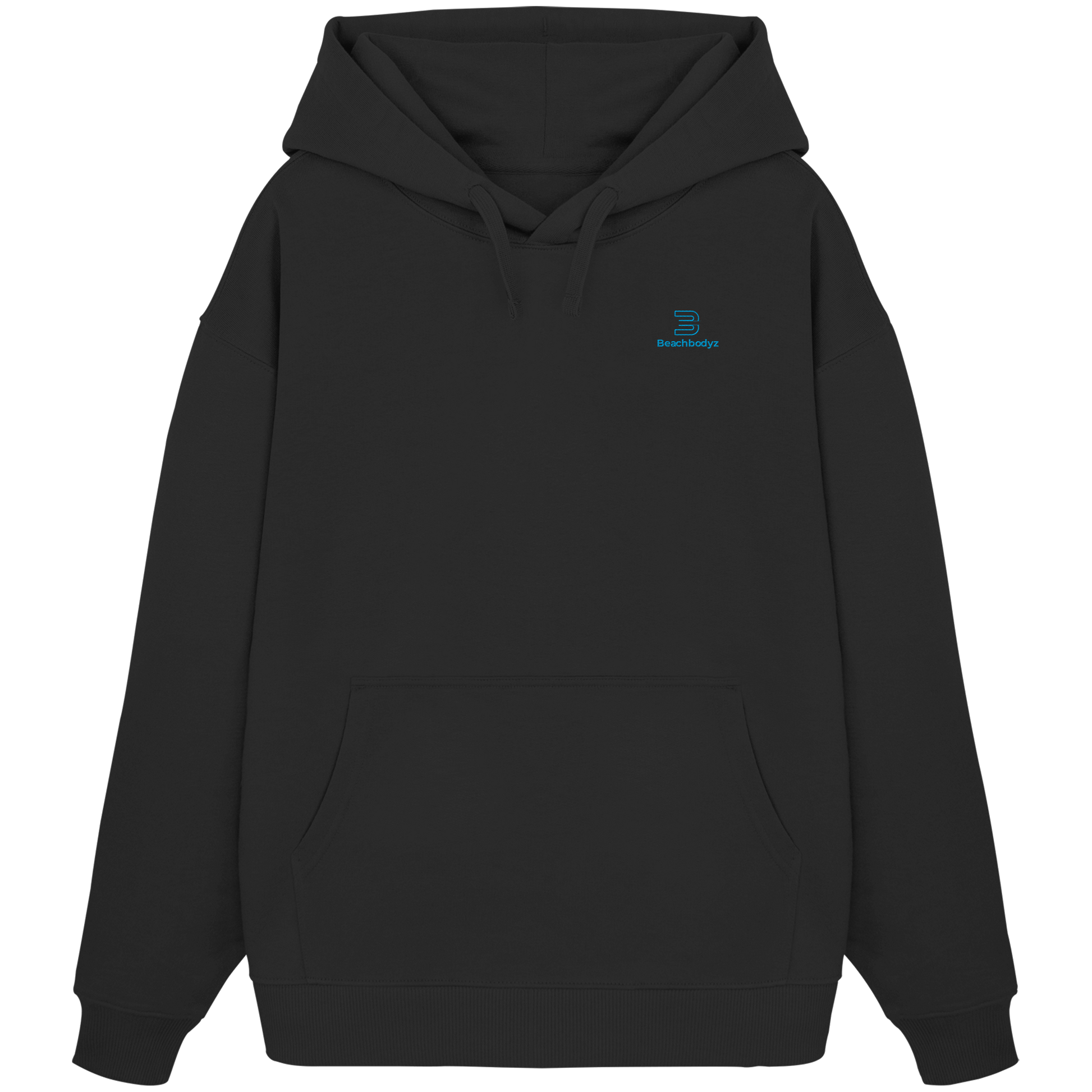 Power - Oversize Hoodie (Stick) Ansicht - Hoodie Streetwear BeachBodyz