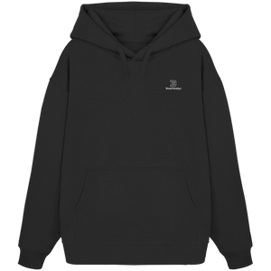 Identity-Oversize Hoodie (Stick) - Gemütlich & Stylisch | BeachBodyz® - Black Front