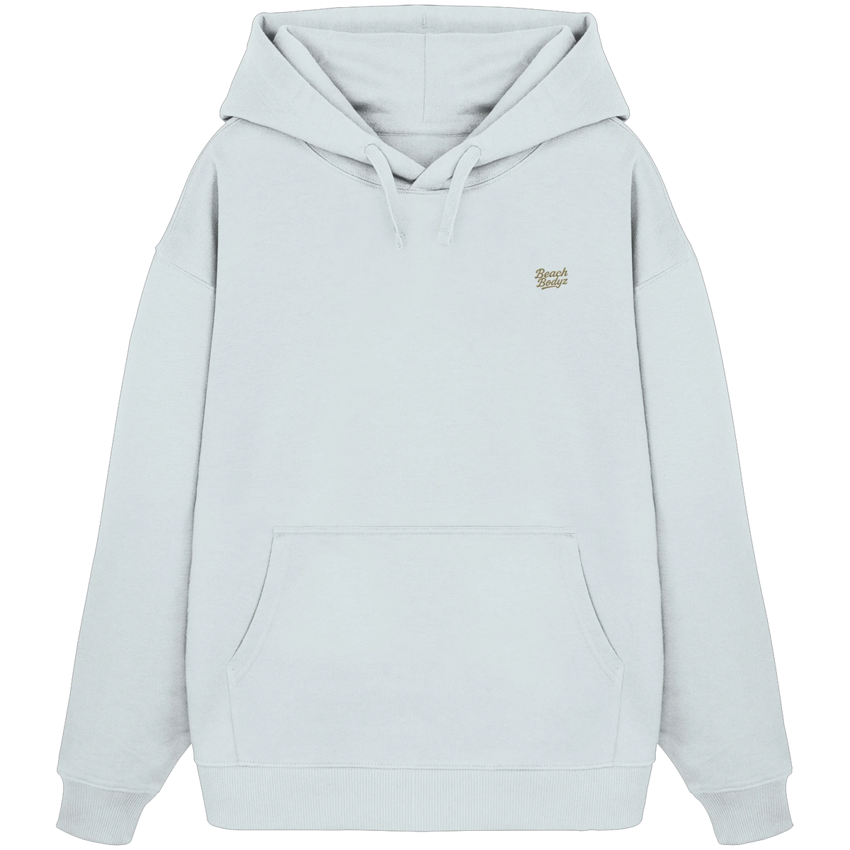 Authentic - Oversize Hoodie (Stick) | BeachBodyz® - Blue Ice Front
