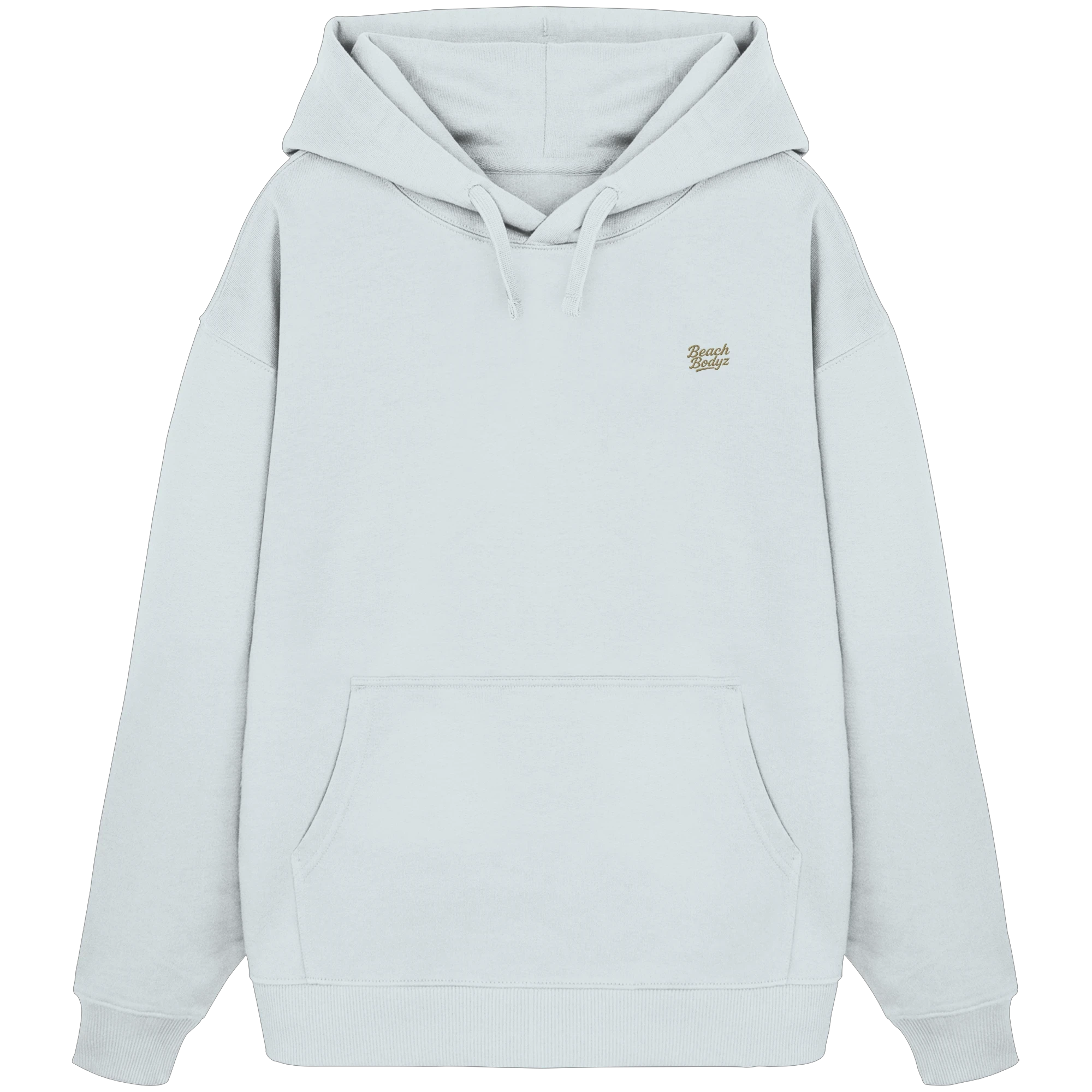 Authentic - Oversize Hoodie (Stick) | BeachBodyz® - Blue Ice Front