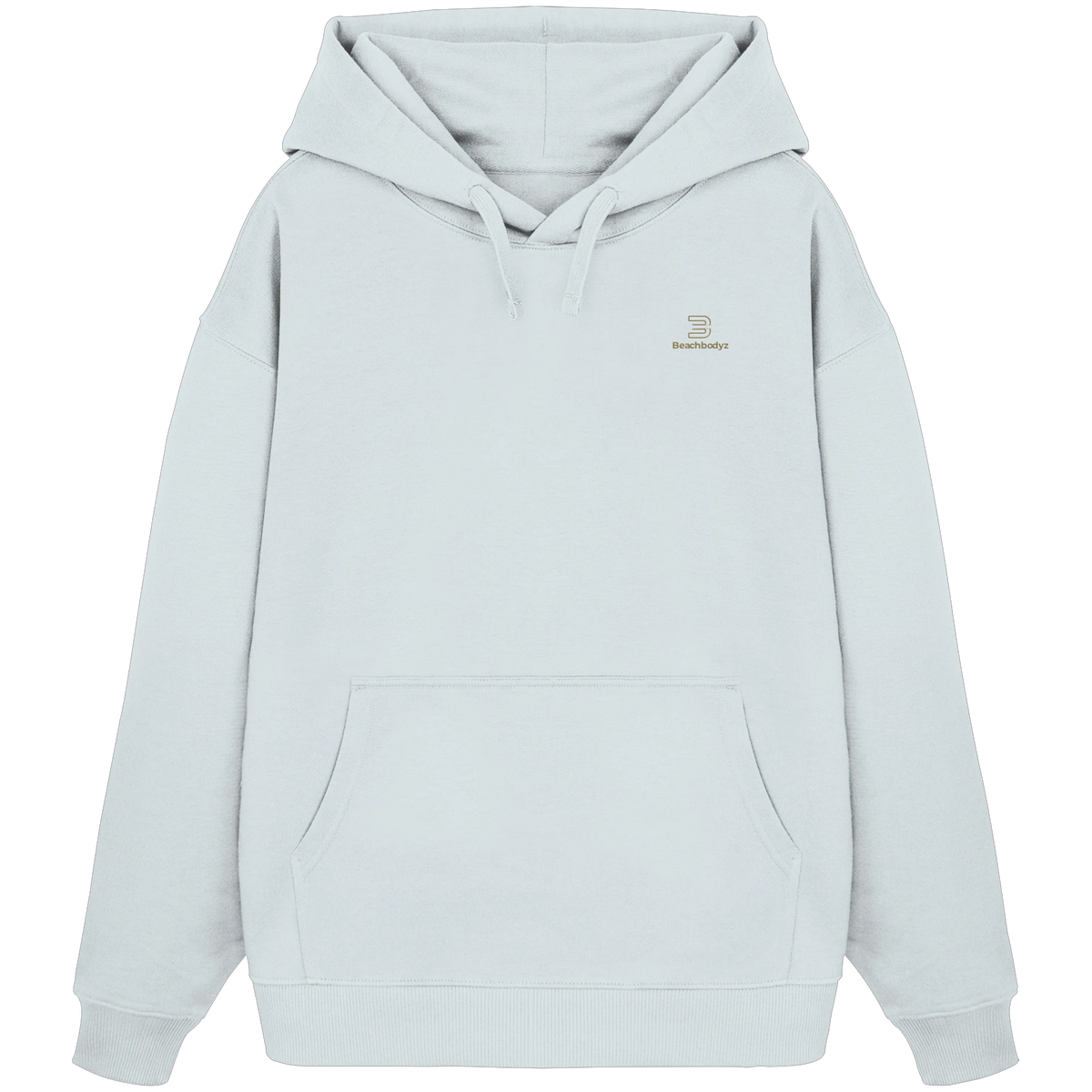 Silence - Oversize Hoodie (Stick) | BeachBodyz® - Blue Ice Front