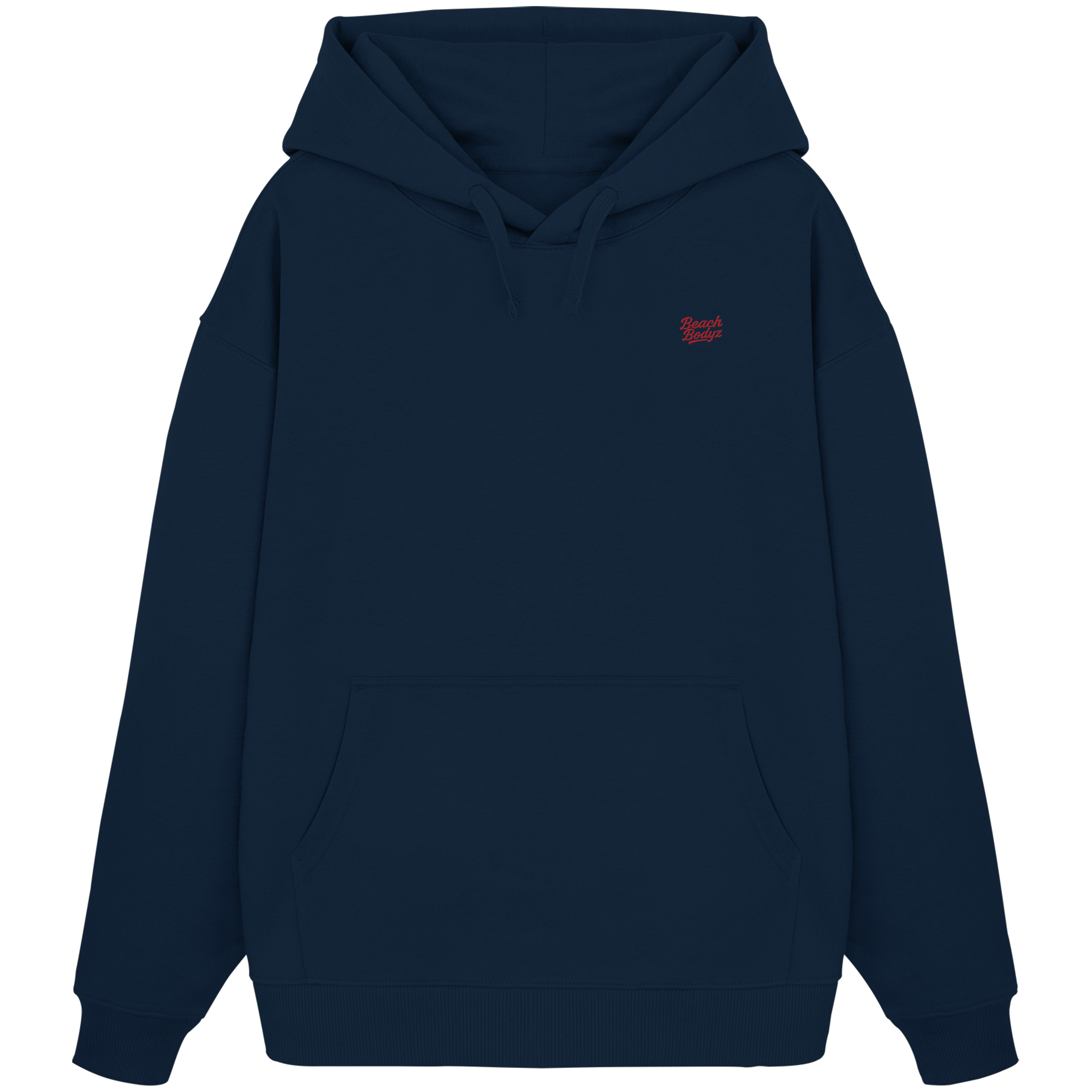 Power - Oversize Hoodie (Stick) - Gemütlich & Stylisch | BeachBodyz® - French Navy Front