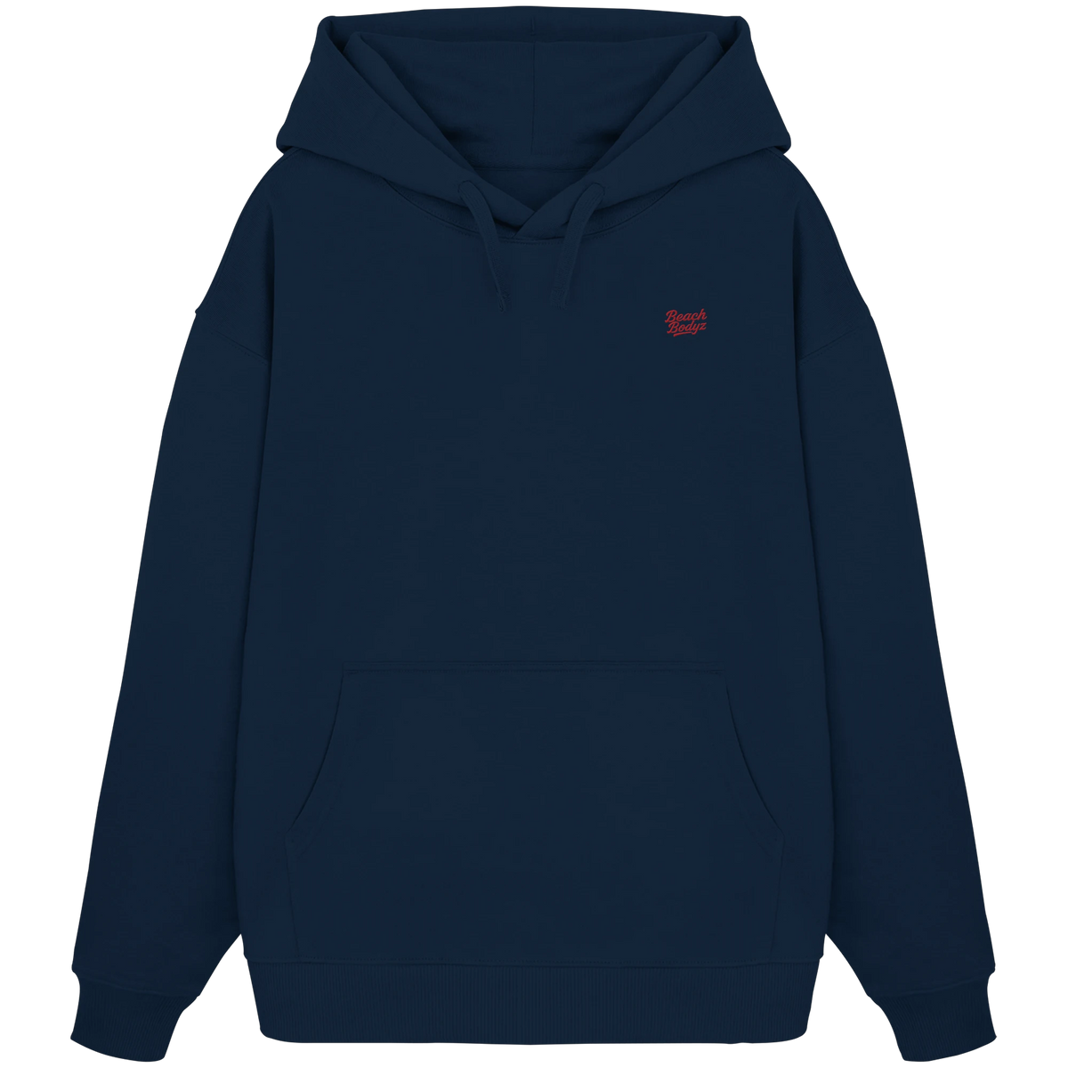 Power - Oversize Hoodie (Stick) - Gemütlich & Stylisch | BeachBodyz® - French Navy Front