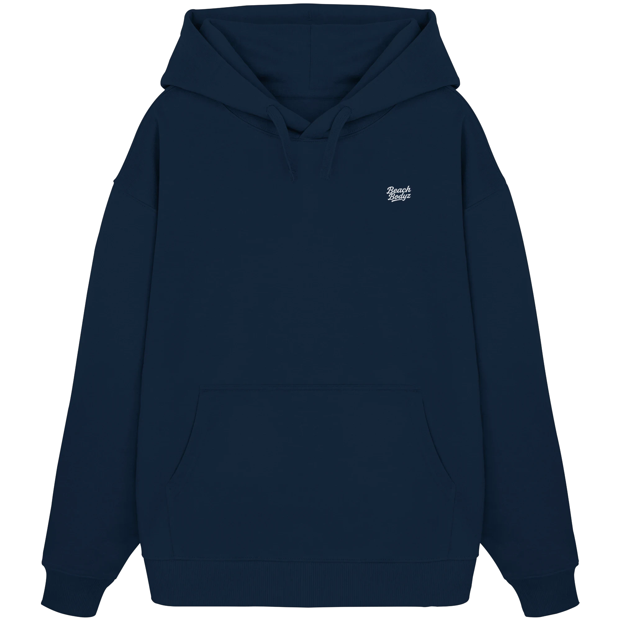 Signature Oversize Hoodie (Stick) | BeachBodyz® - French Navy Front