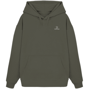 Identity-Oversize Hoodie (Stick) - Gemütlich & Stylisch | BeachBodyz® - Khaki Front