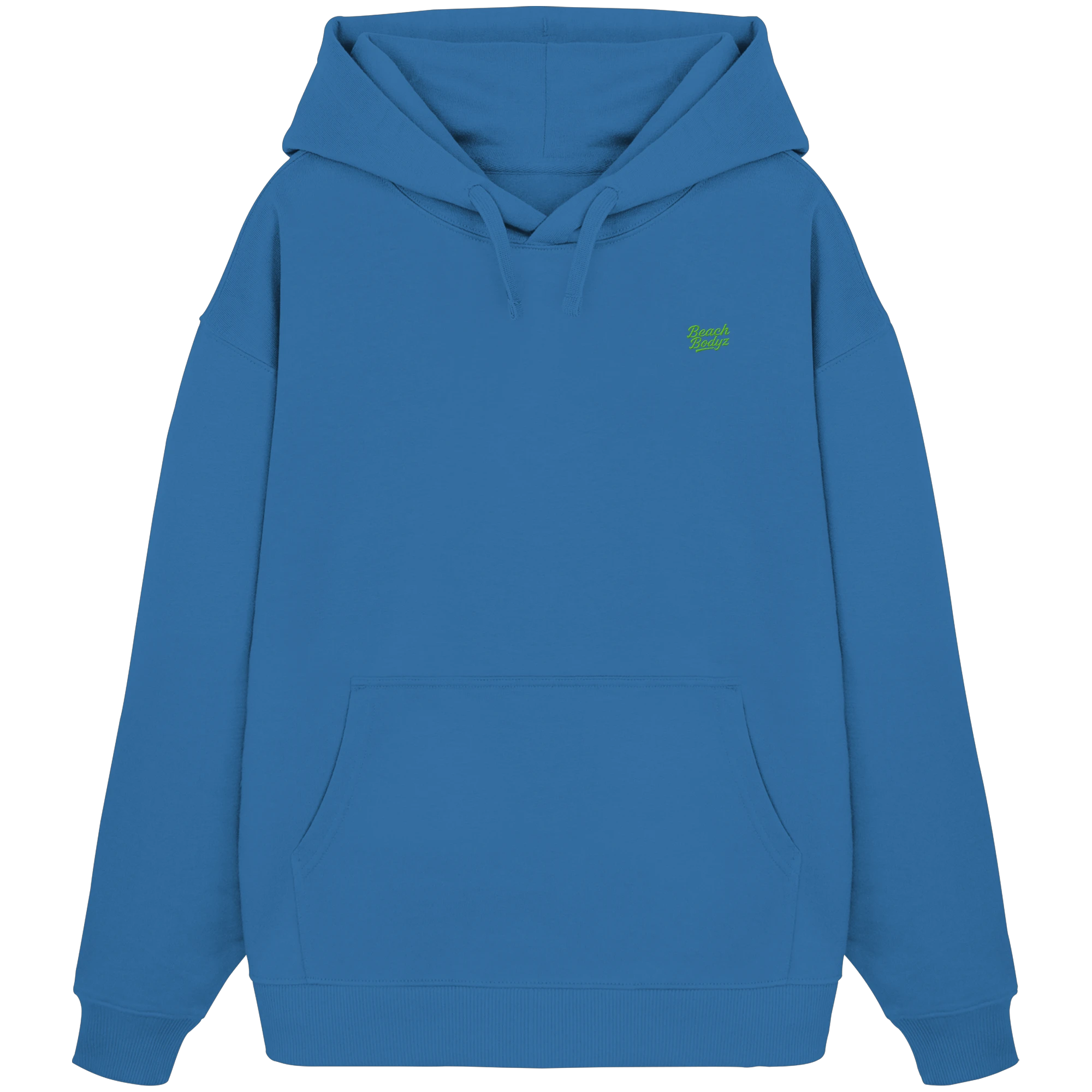 Monster - Oversize Hoodie (Stick) - Gemütlich & Stylisch | BeachBodyz® - Mindful Blue Front