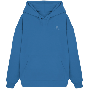 Identity-Oversize Hoodie (Stick) - Gemütlich & Stylisch | BeachBodyz® - Mindful Blue Front