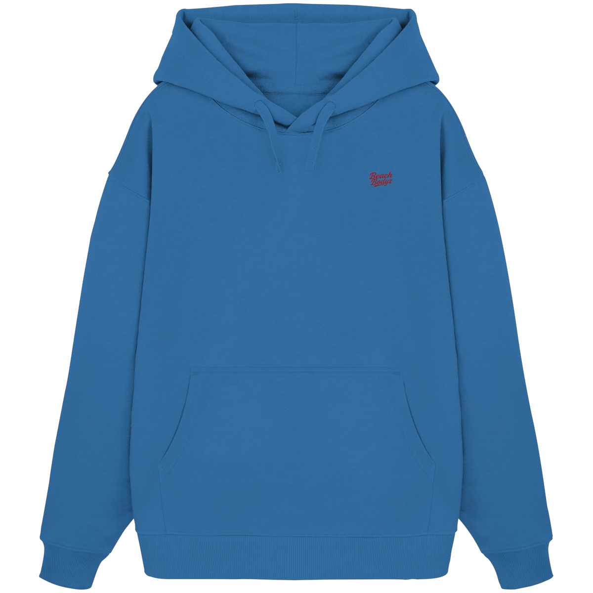 Power - Oversize Hoodie (Stick) - Gemütlich & Stylisch | BeachBodyz® - Mindful Blue Front