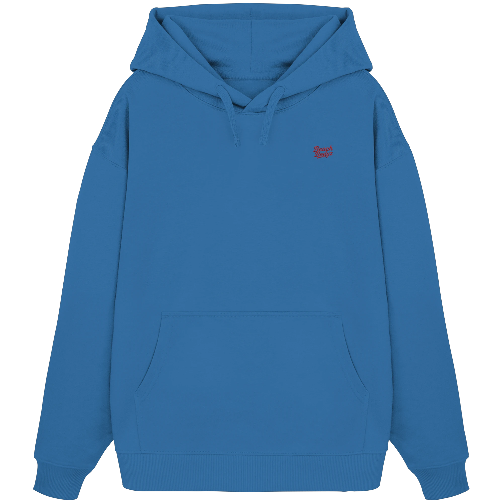 Power - Oversize Hoodie (Stick) - Gemütlich & Stylisch | BeachBodyz® - Mindful Blue Front