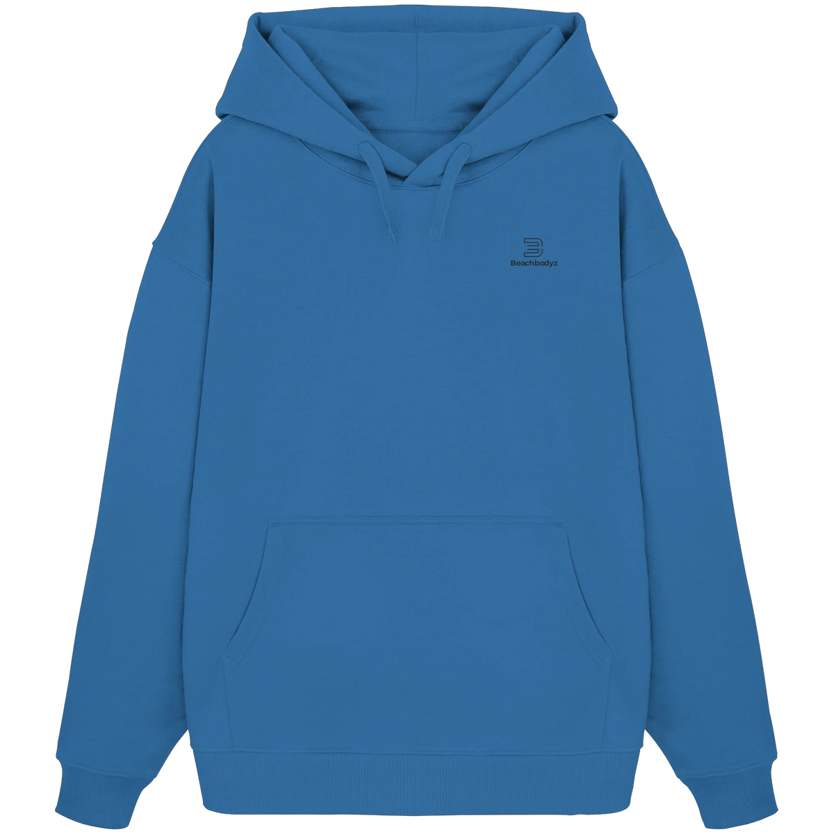 Standard - Oversize Hoodie (Stick) - Gemütlich & Stylisch | BeachBodyz® - Mindful Blue Front