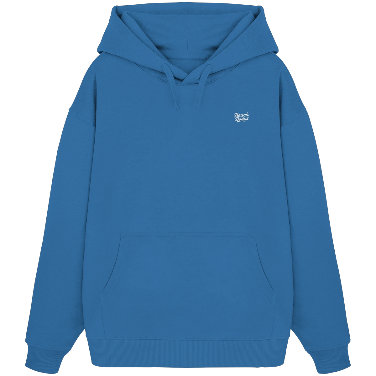 Signature Oversize Hoodie (Stick) | BeachBodyz® - Mindful Blue Front