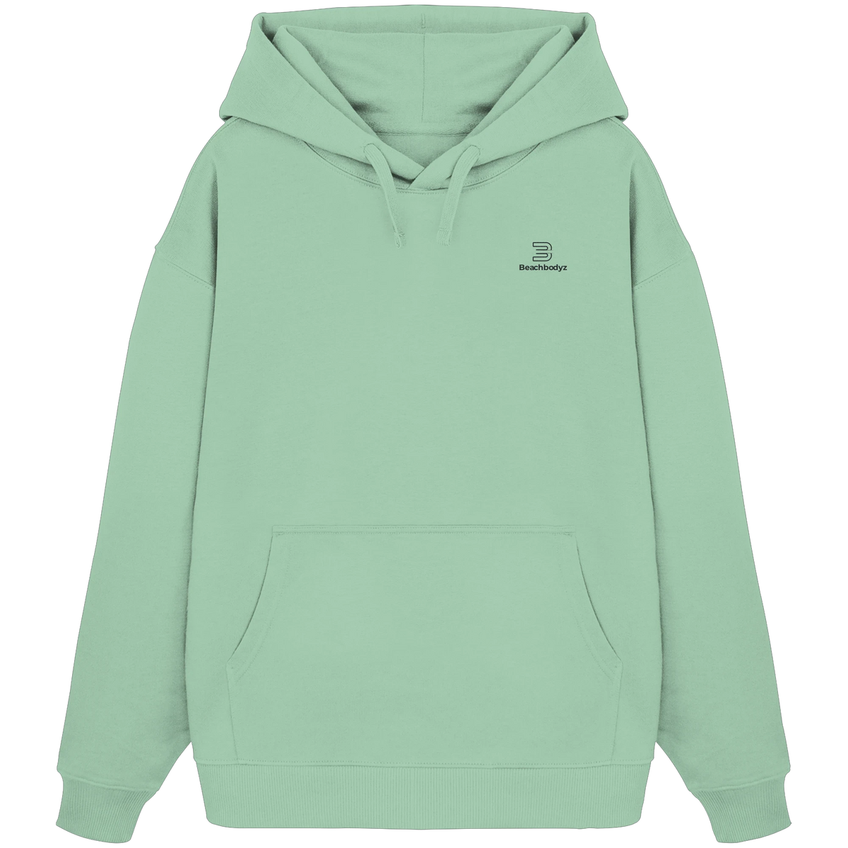 Standard - Oversize Hoodie (Stick) - Gemütlich & Stylisch | BeachBodyz® - Misty Jade Front
