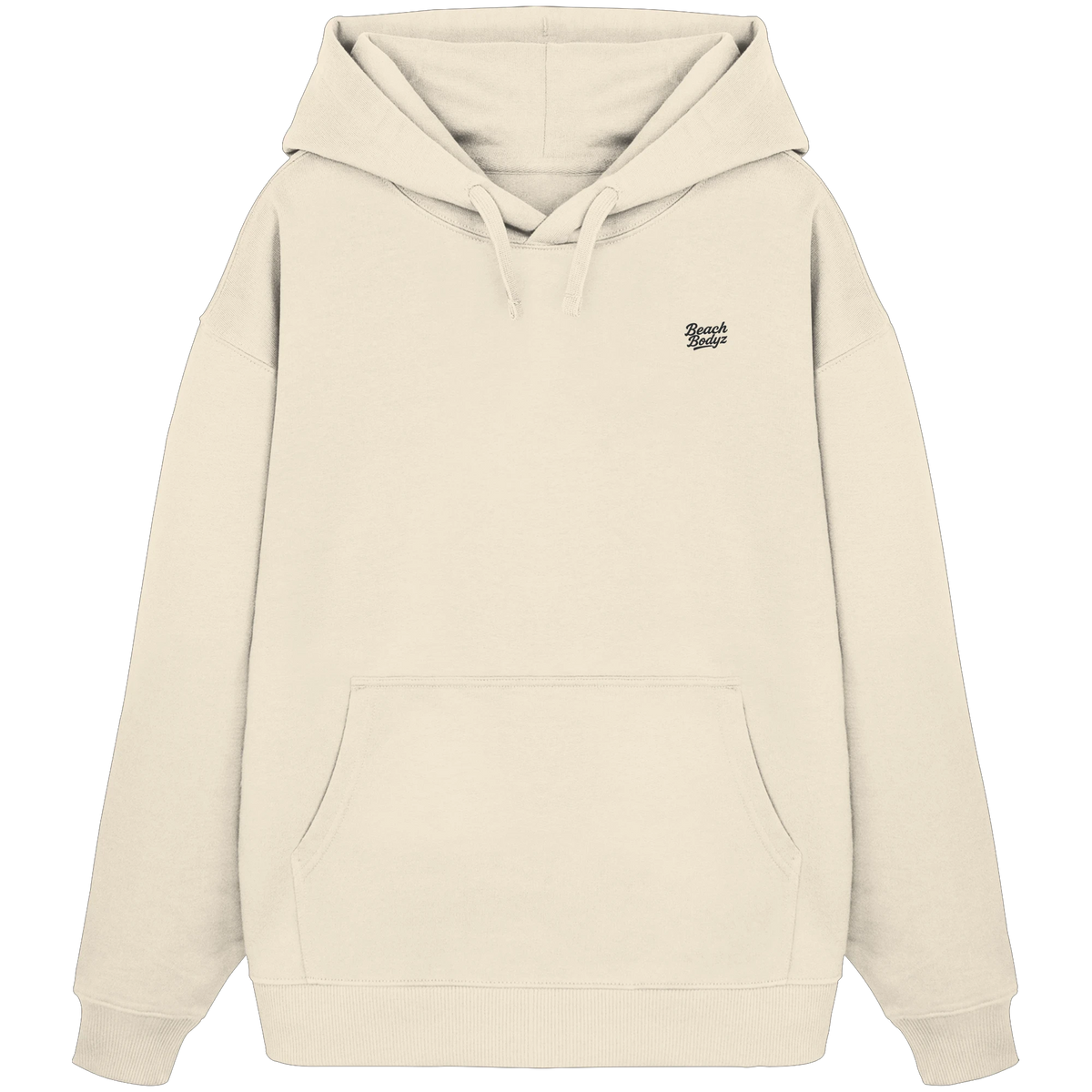 Form - Oversize Hoodie (Stick) - Gemütlich & Stylisch | BeachBodyz® - Natural Raw Front