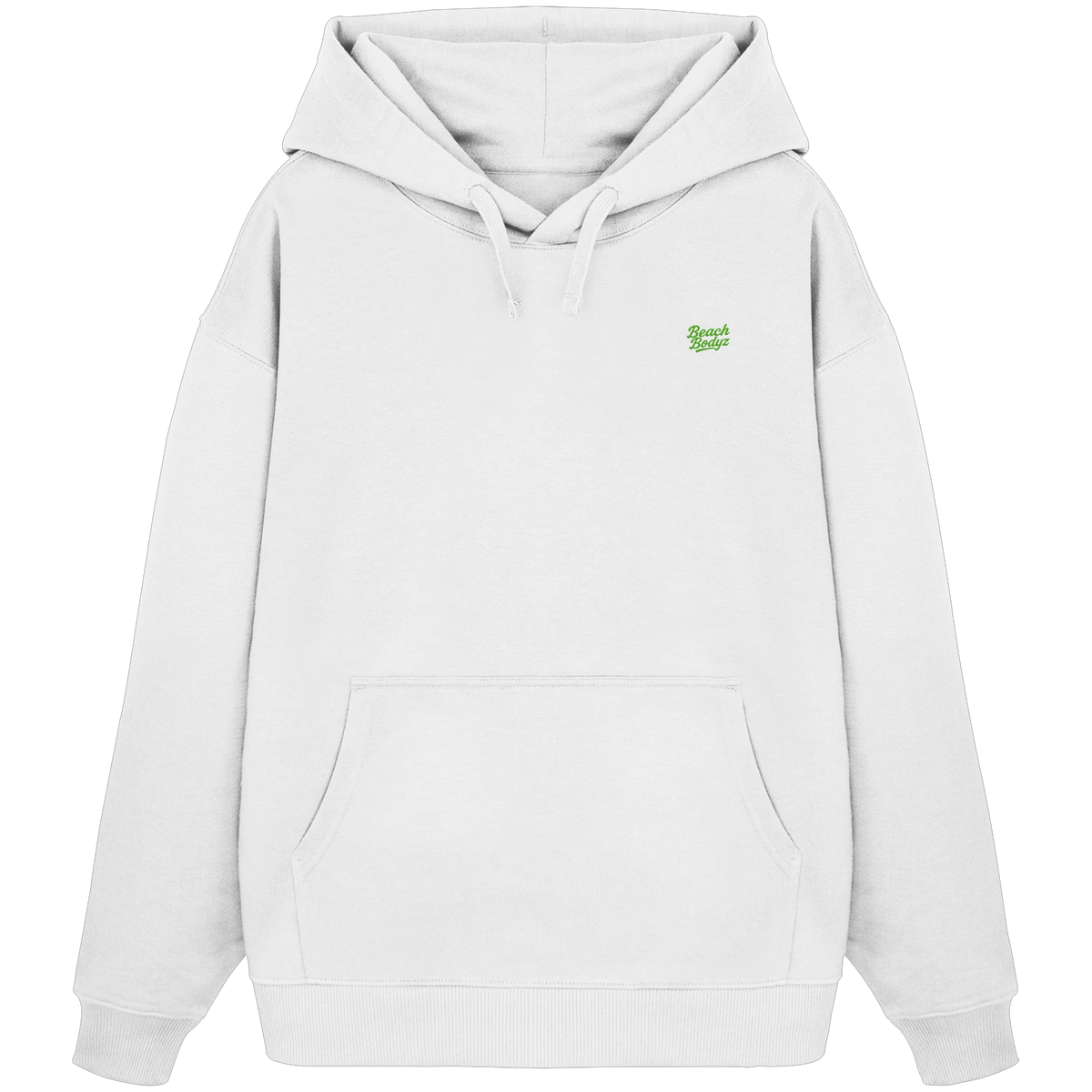 Monster - Oversize Hoodie (Stick) - Gemütlich & Stylisch | BeachBodyz® - White Front