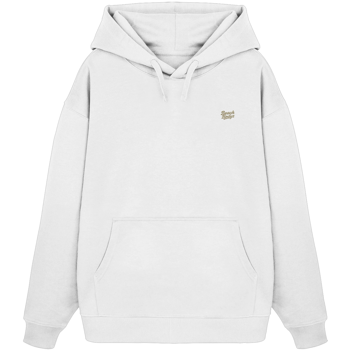Authentic - Oversize Hoodie (Stick) | BeachBodyz® - White Front