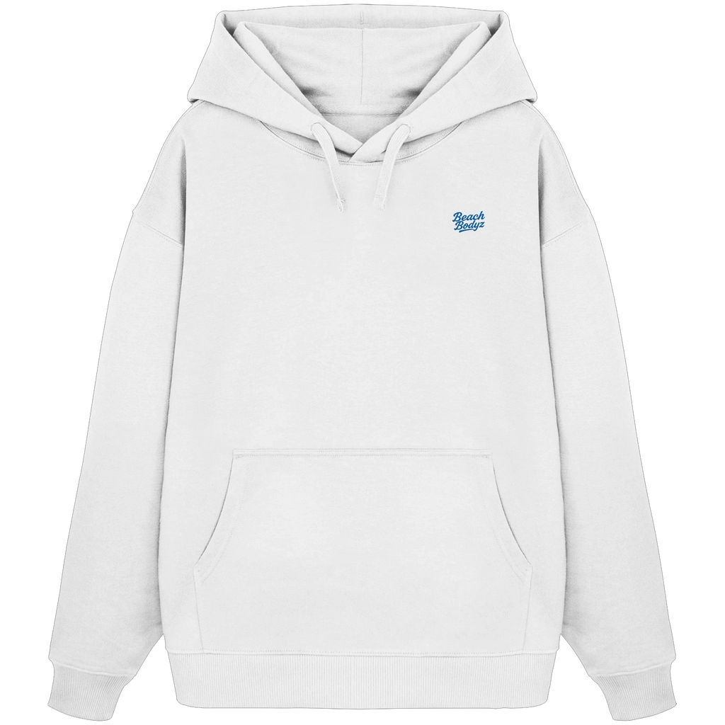 Motion - Oversize Hoodie (Stick) | BeachBodyz® - White Front