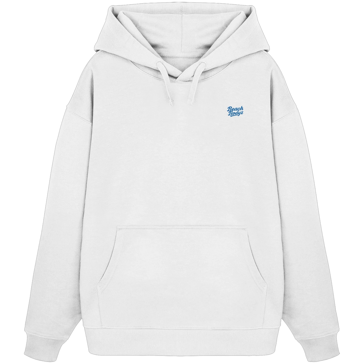 Motion - Oversize Hoodie (Stick) | BeachBodyz® - White Front