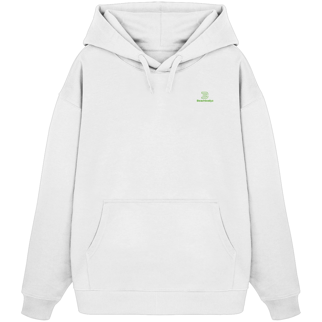 Core - Oversize Hoodie (Stick) | BeachBodyz® - White Front
