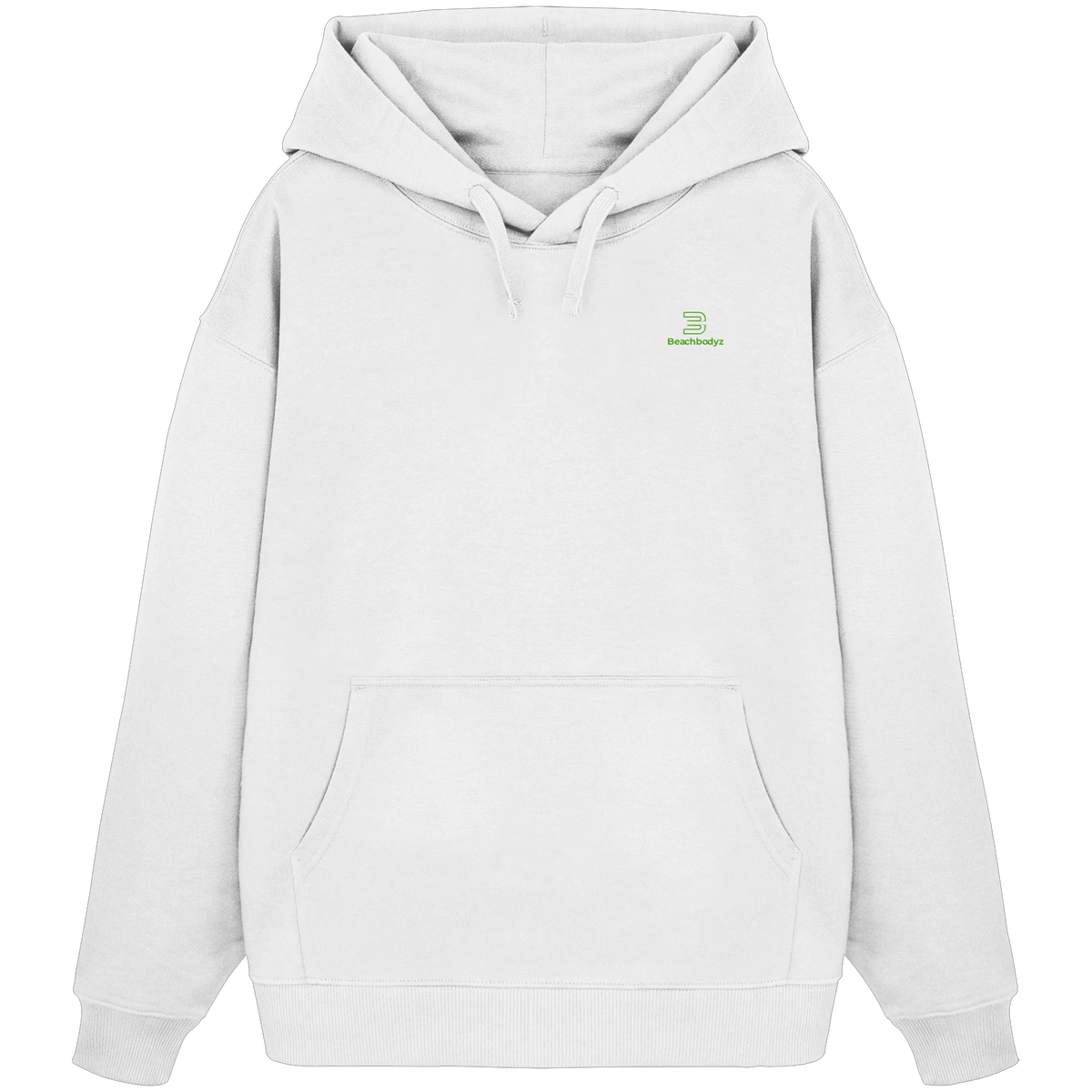 Core - Oversize Hoodie (Stick) | BeachBodyz® - White Front