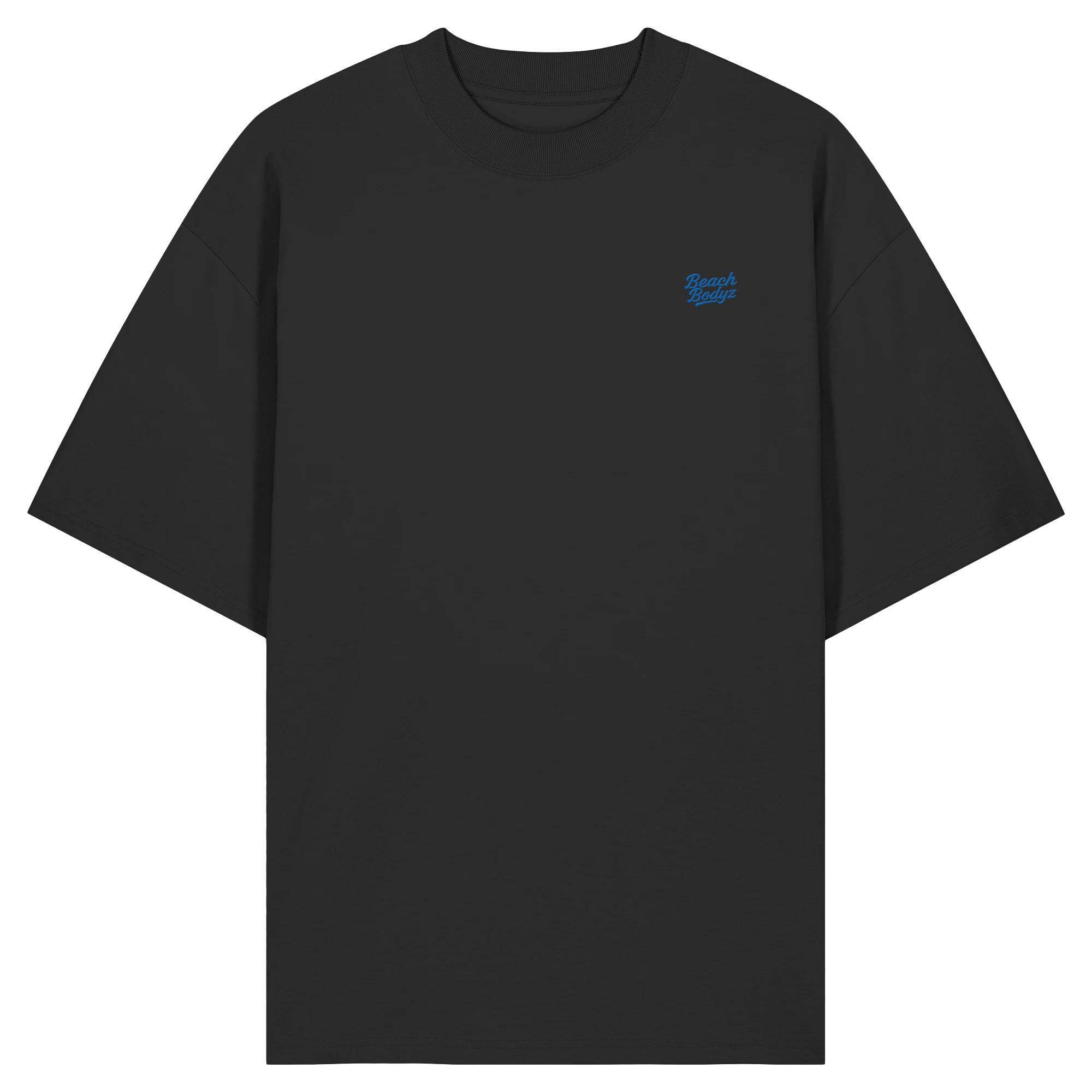 Motion - Oversize Shirt (Stick) | BeachBodyz® - Black Front