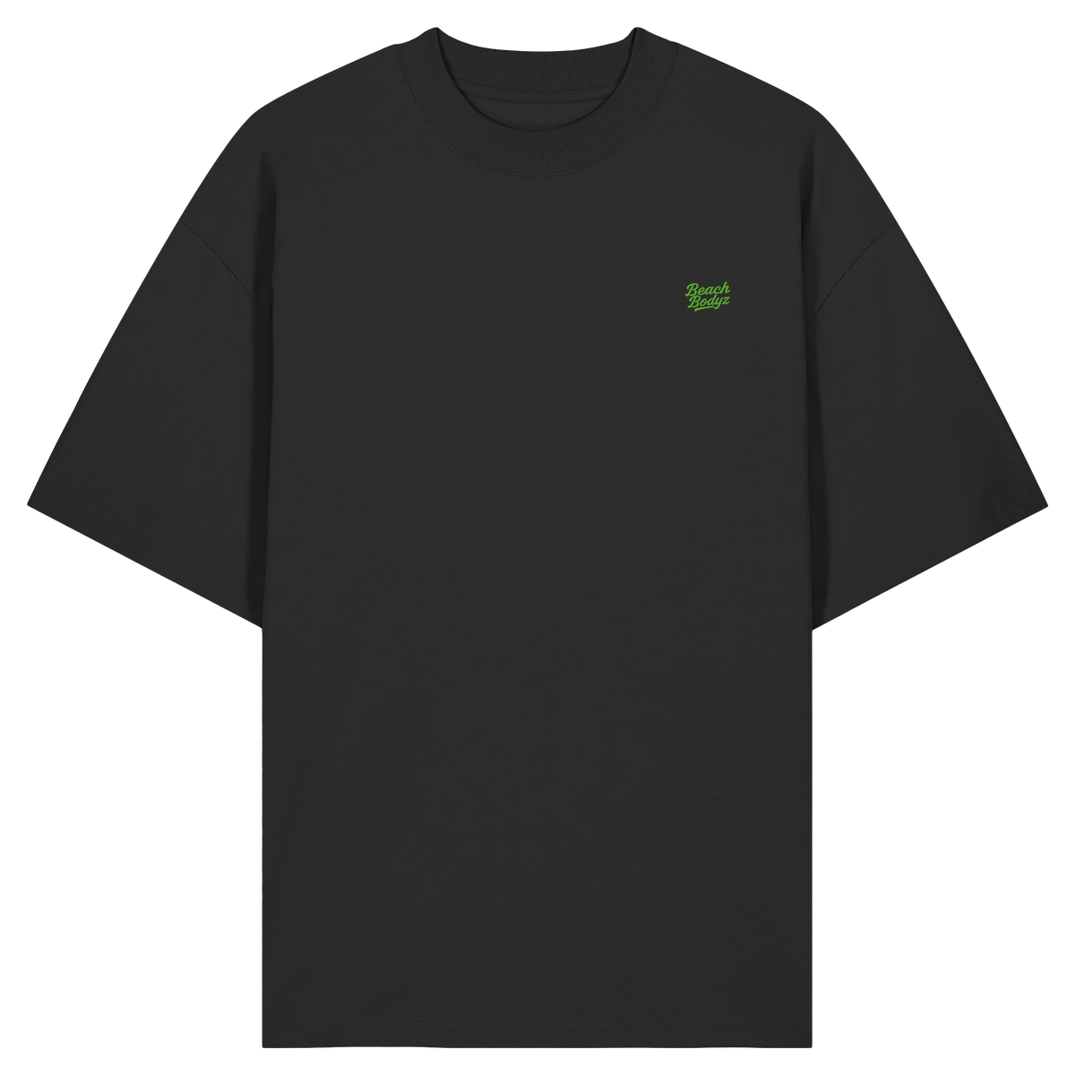 Monster - Oversize Shirt (Stick) | BeachBodyz® - Black Front