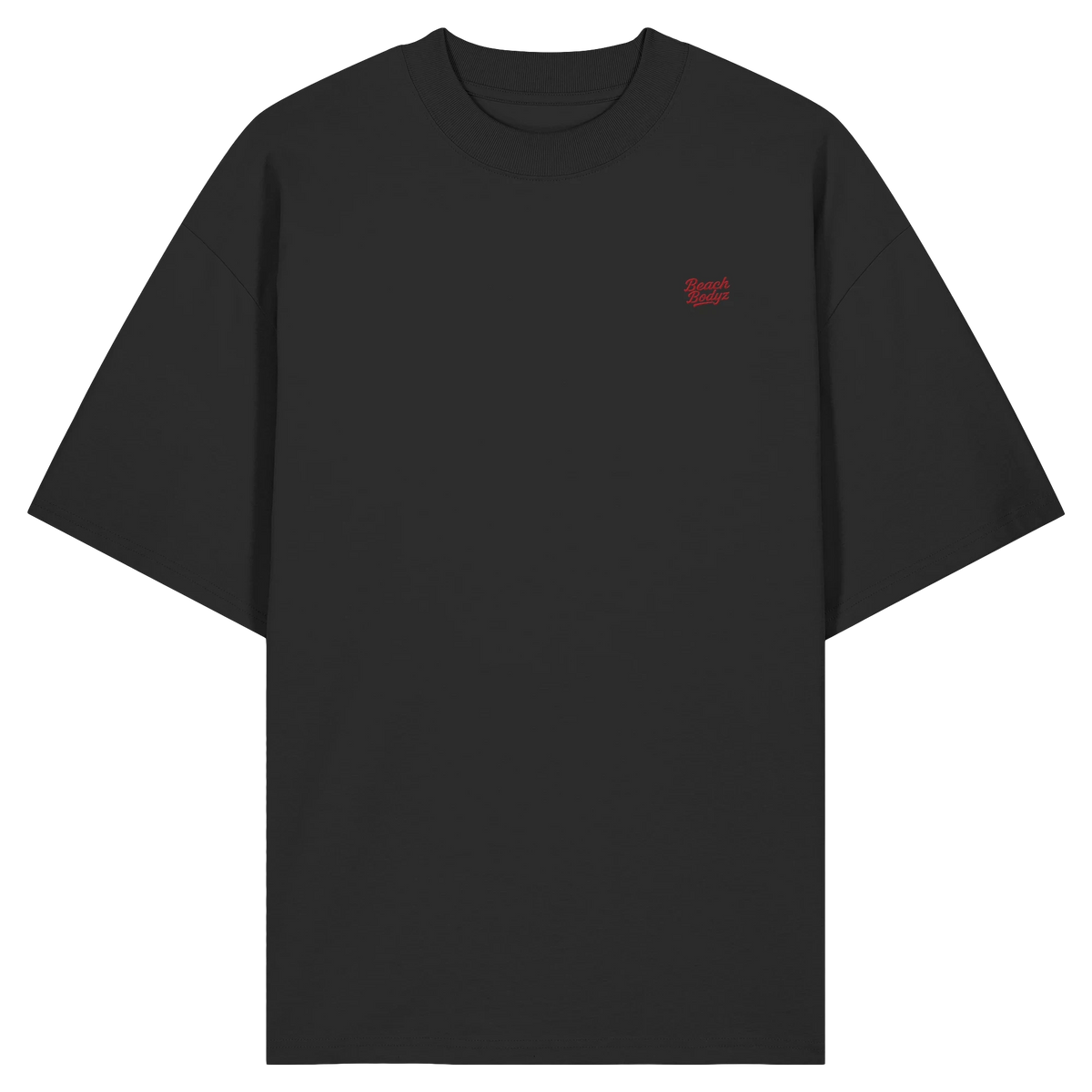 Power - Oversize Shirt (Stick) | BeachBodyz® - Black Front