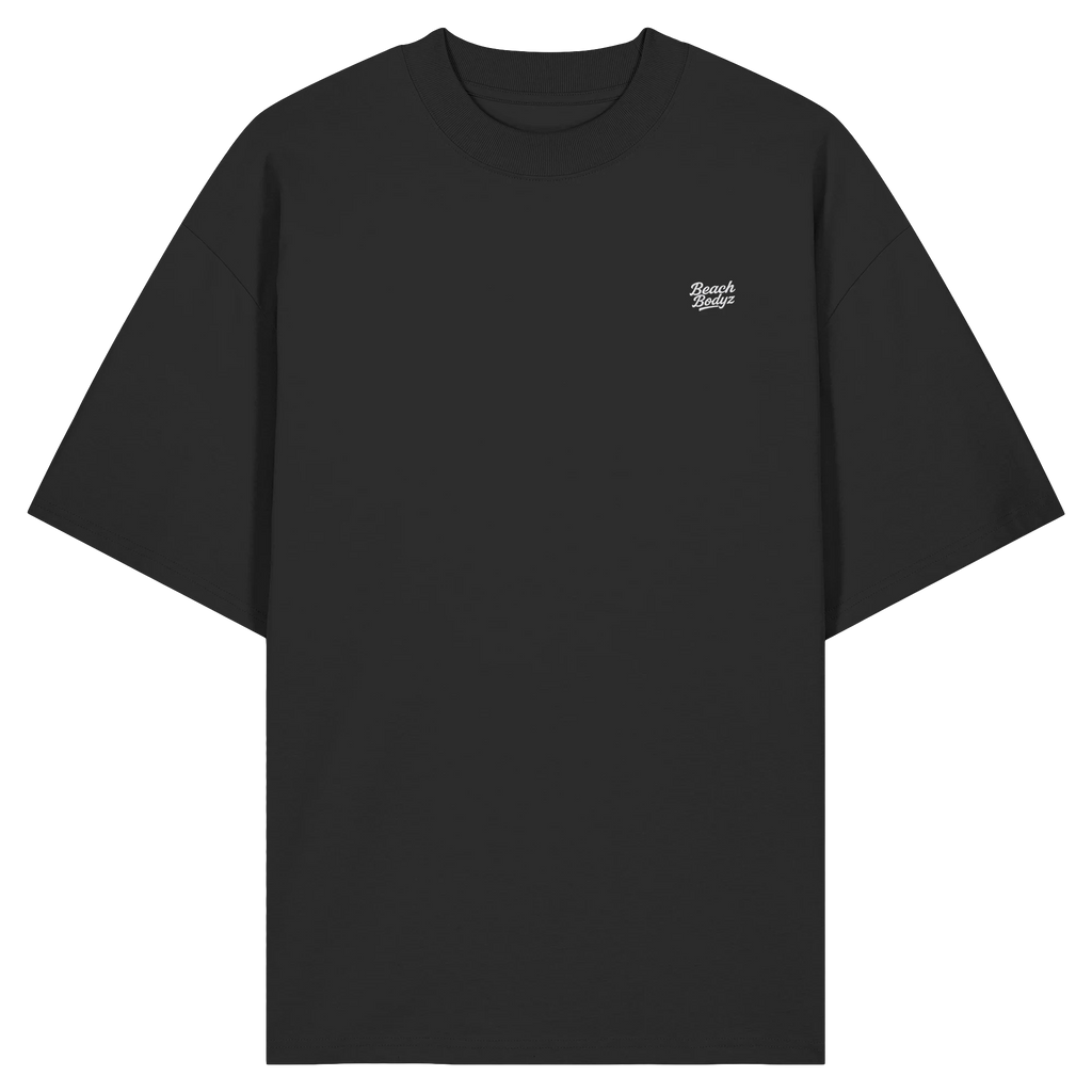 Signature Oversize Shirt (Stick) | BeachBodyz® - Black Front
